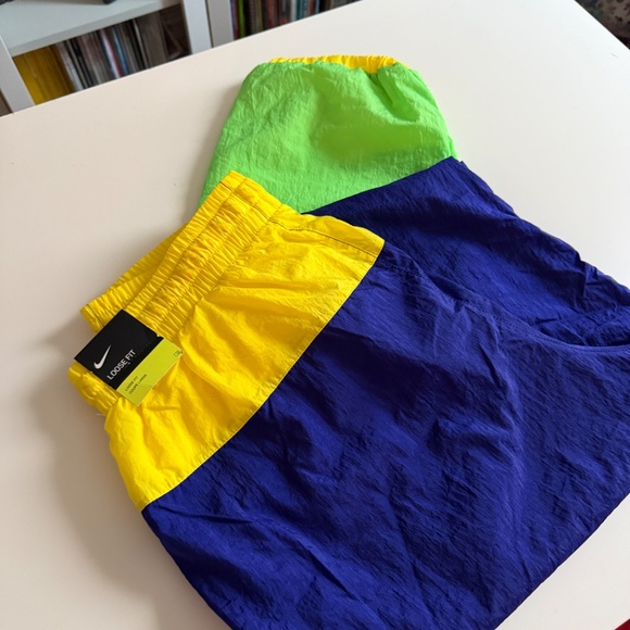 Nike Air Flight Retro Basketball Pants Blue/Green CN8512-590 Men's Size M NEW - Picture 5 of 7